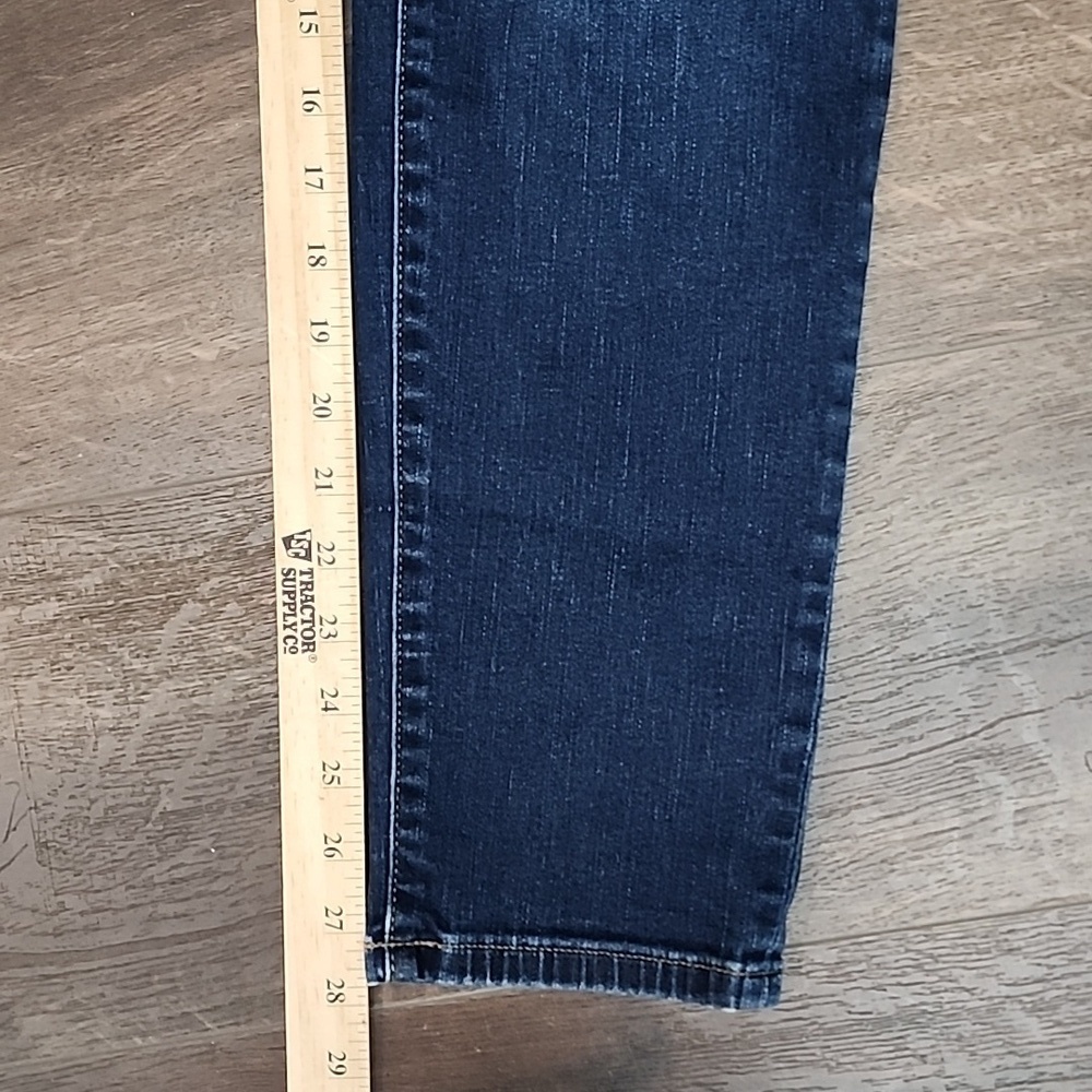 Chico Platinum Blue Jeggings sz 1 (8) - Picture 11 of 11